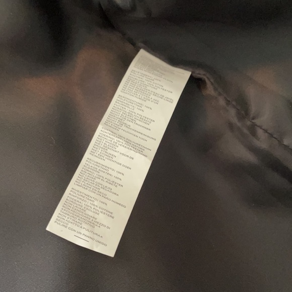 Nasty Gal It’s a Long Ride oversized black faux - Picture 6 of 7